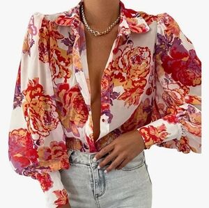 Evaless long sleeve blouse